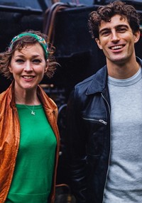 Sam Sedgman and MG Leonard