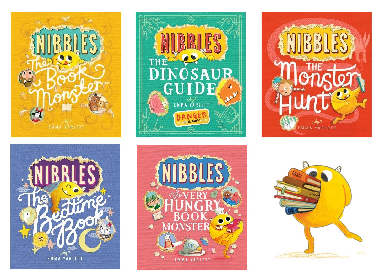 Nibbles the Very Hungry Book Monster set!