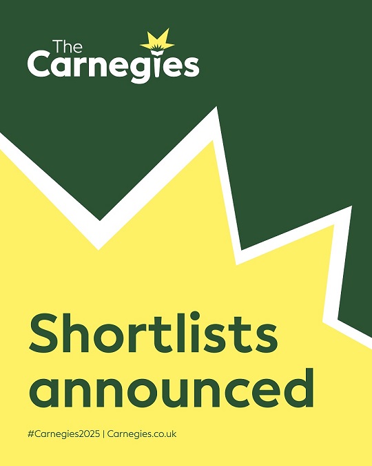 2025 Carnegies Shortlists for Writing and Illustration Announced