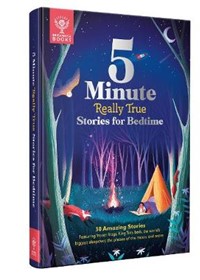 5-Minute Really True Stories for Bedtime: 30 Amazing Stories: Featuring frozen frogs, King Tut's beds, the world's biggest sleepover, the phases of the moon, and more