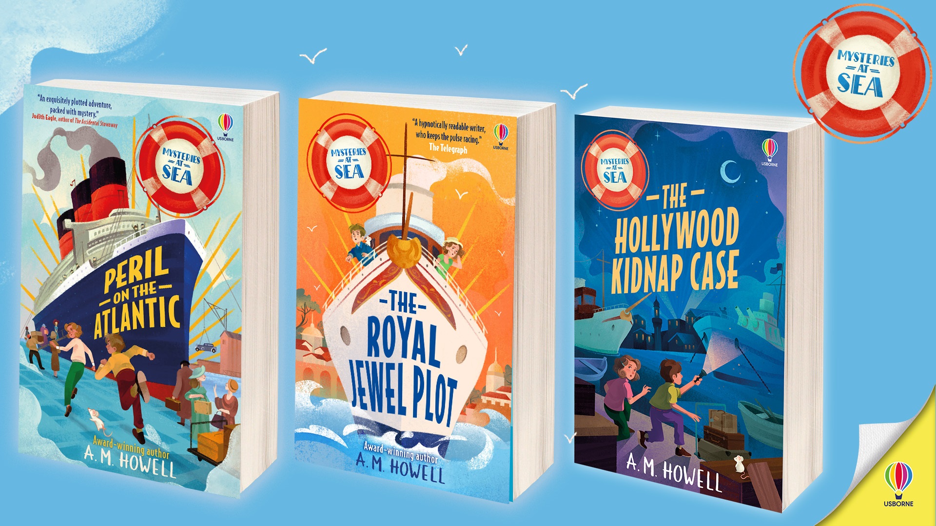 Win a set of Mysteries at Sea