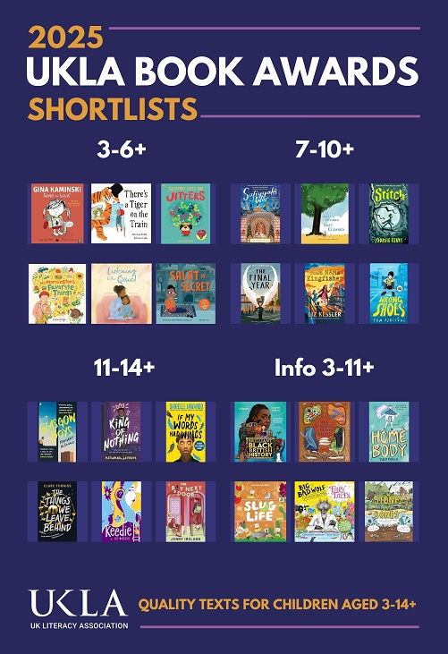 2025 UKLA Book Awards Shortlists announced