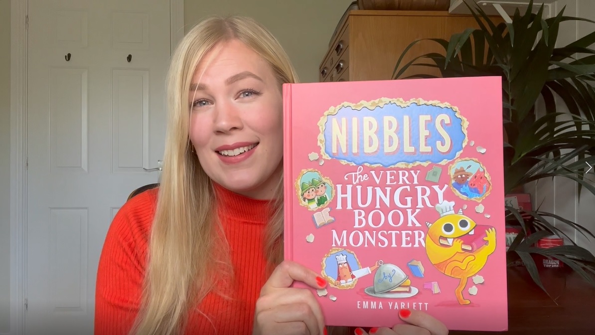 Meet Nibbles - the Very Hungry Book Monster!