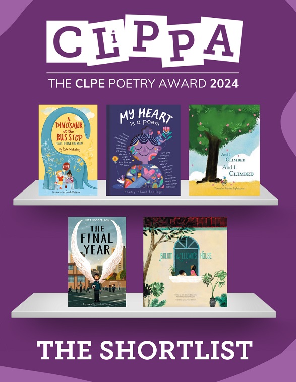 CLiPPA Children's Poetry Award 2024 shortlist announced